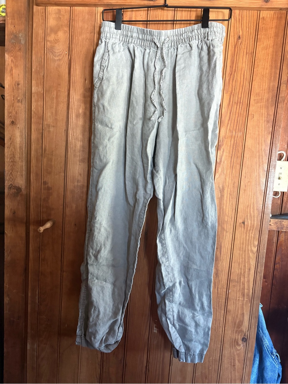 H&M Gray Linen Pants